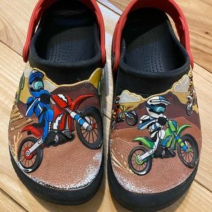 Boys Crocs. Size little kid 2. Used condition.